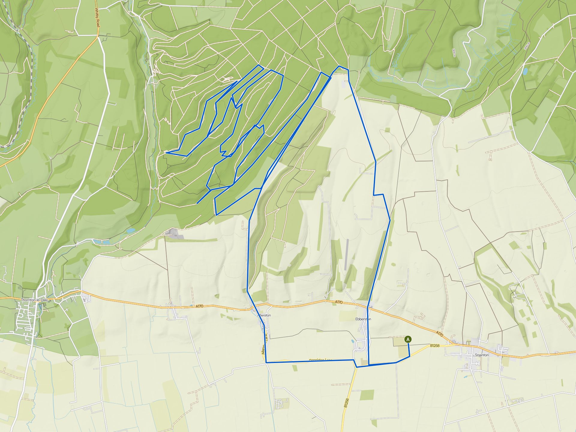 The best MTB trails around Ebberston And Yedingham | Komoot